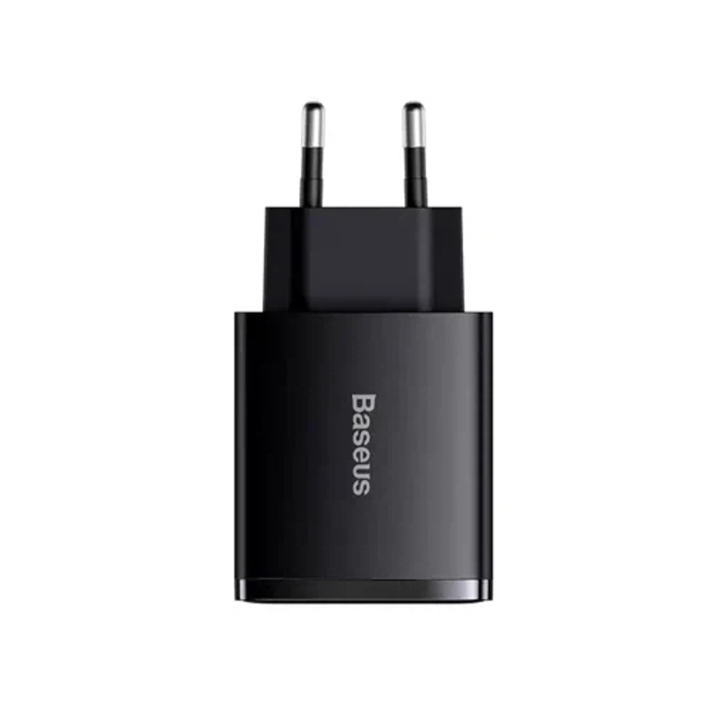 Сетевое зарядное Baseus Compact Quick Charger 2U+C 30W