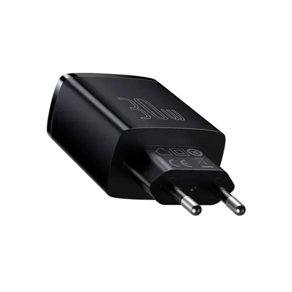 Сетевое зарядное Baseus Compact Quick Charger 2U+C 30W
