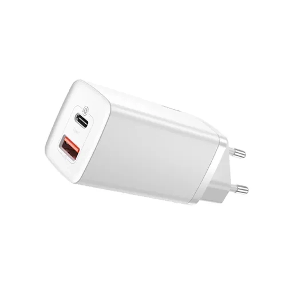 Сетевое зарядное Baseus GaN2 Lite Quick ChargerC+U 65W