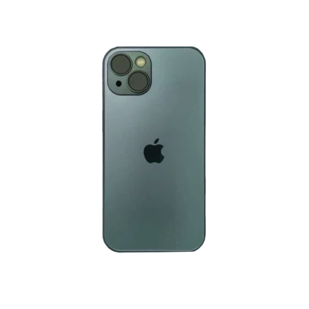 Стеклянный чехол AG Glass Case MagSafe с оригинальным логотипом для Apple iPhone 14