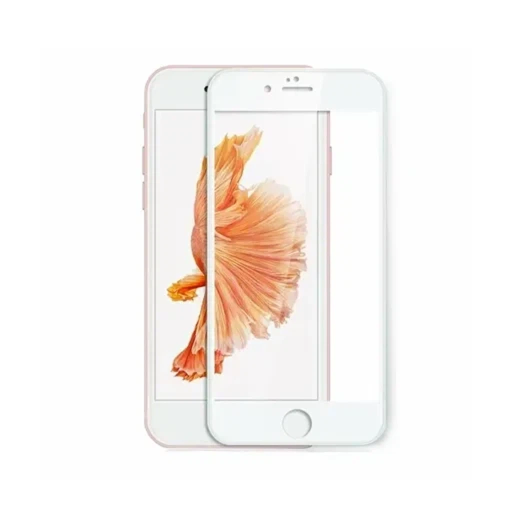 Стекло защитное для iPhone 6-6S (4,7″) (20D белое)