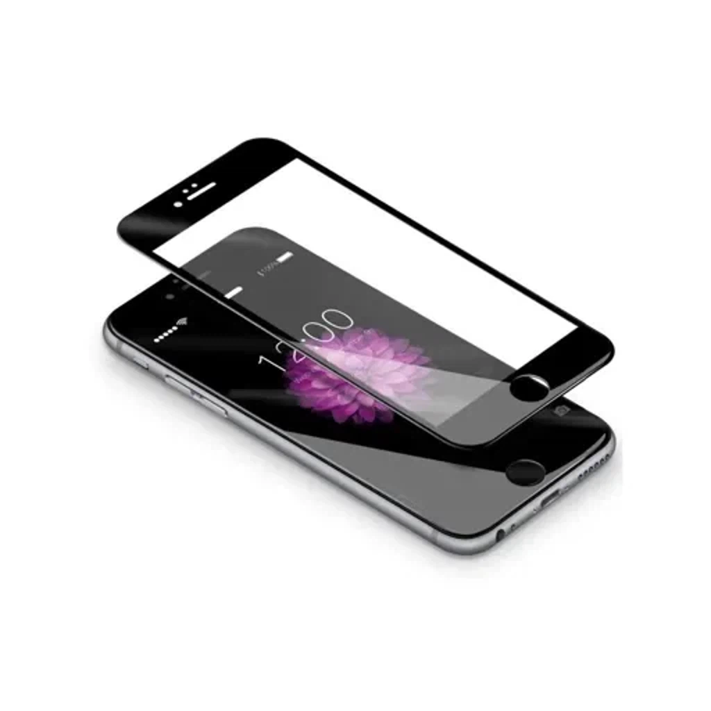 Стекло защитное для iPhone 6-6S (4,7″) (20D черное)
