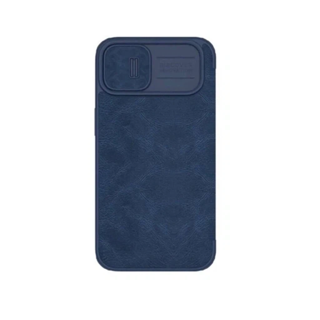 Чехол-книга Nillkin Qin Pro для iPhone 14 (Black, Red, Brown, Blue)