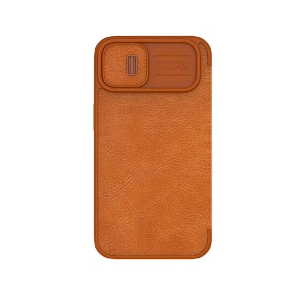 Чехол-книга Nillkin Qin Pro для iPhone 14 Pro Max (Black, Red, Brown, Blue)