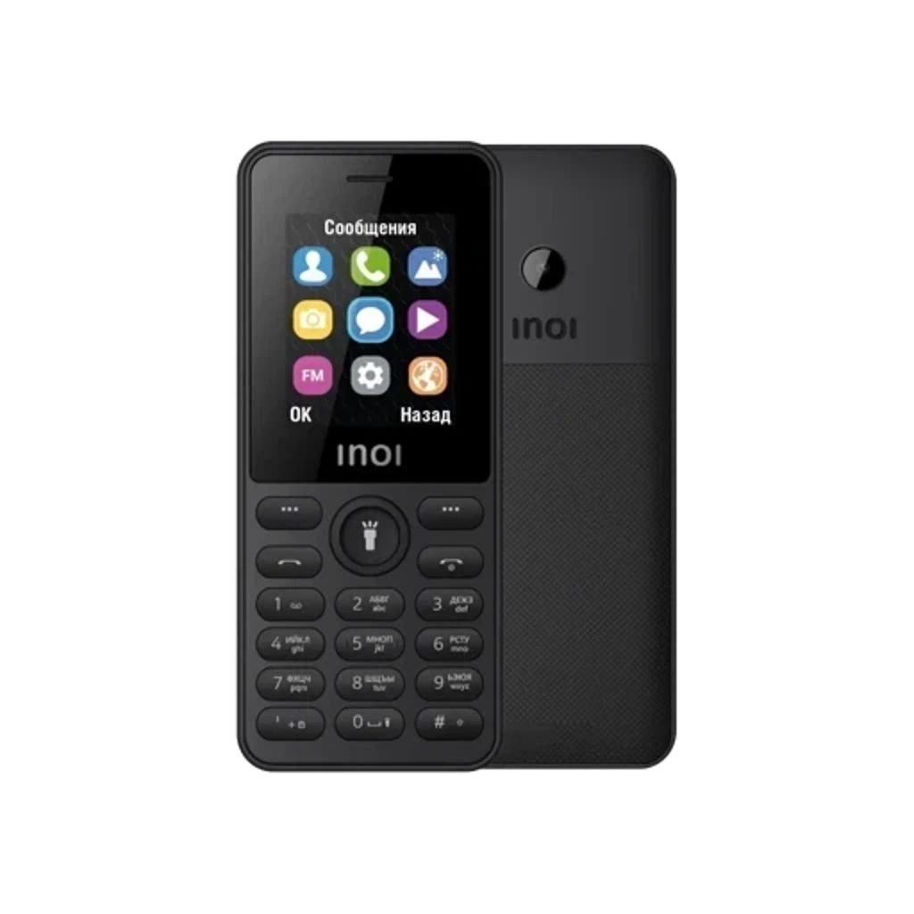 Мобильный телефон INOI 109 +ЗУ WC-111, Black