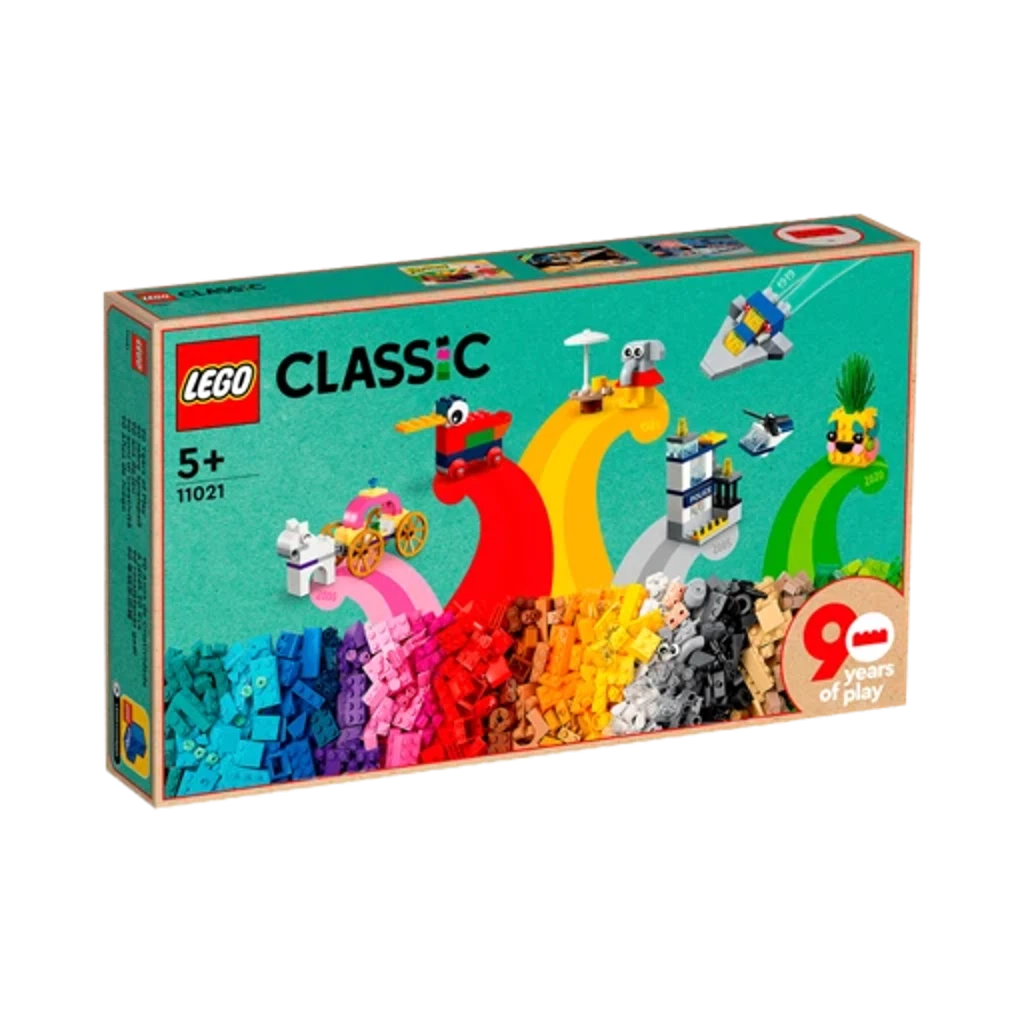 Набор деталей LEGO Classic 11021 90 лет игры