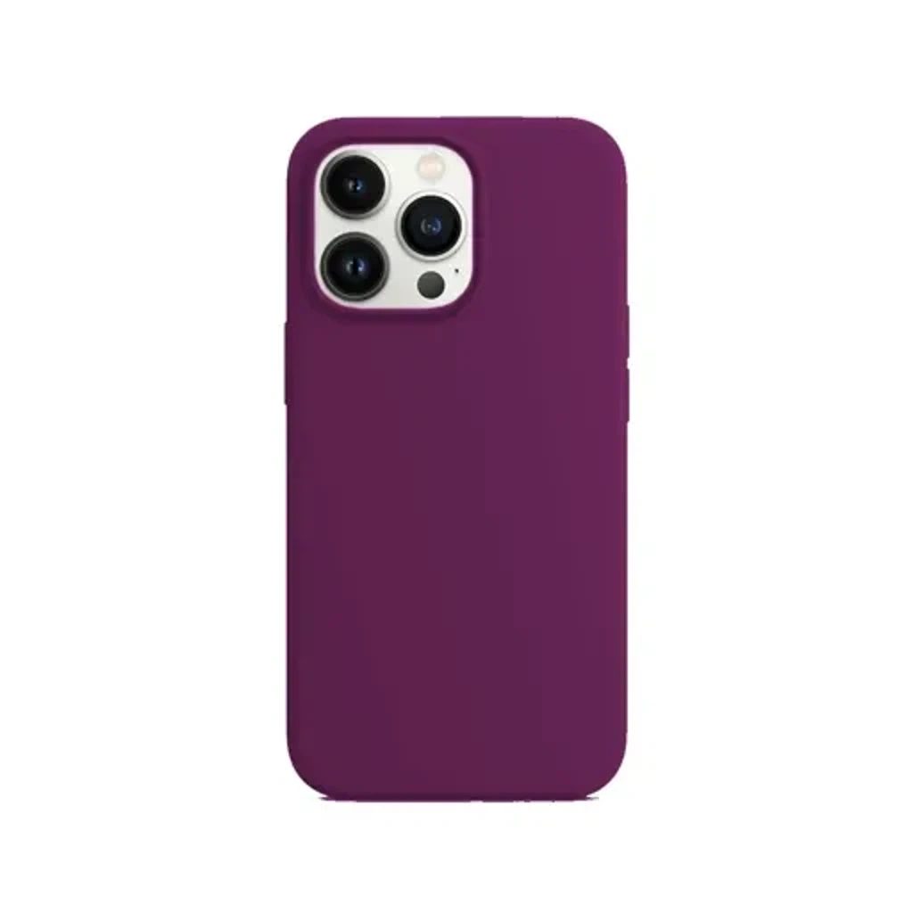 Чехол Silicone Case iPhone 13 Pro (Сливовый)