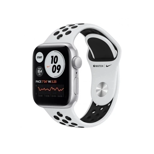 Apple Watch SE 40 mm Silver, White Nike (MKQ23)