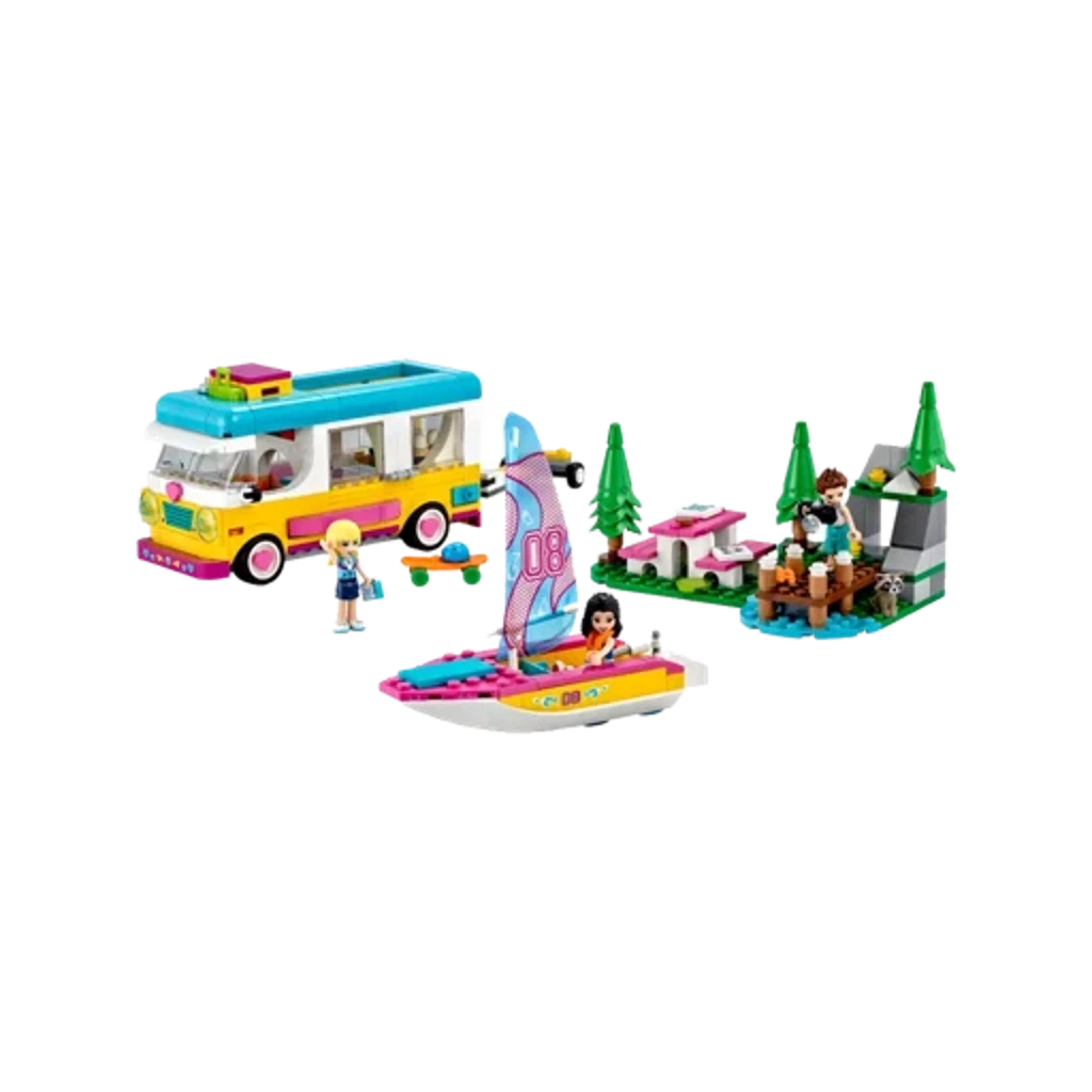 Конструктор LEGO Friends 41681 Лесной дом на колесах и парусная лодка