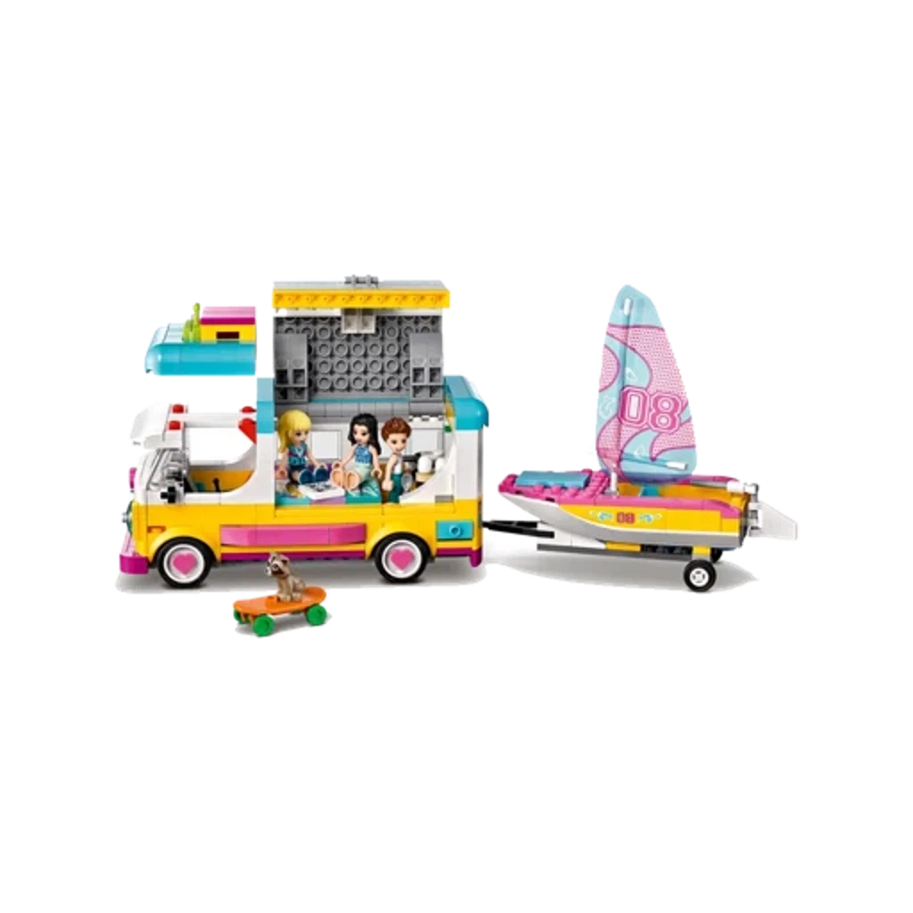 Конструктор LEGO Friends 41681 Лесной дом на колесах и парусная лодка