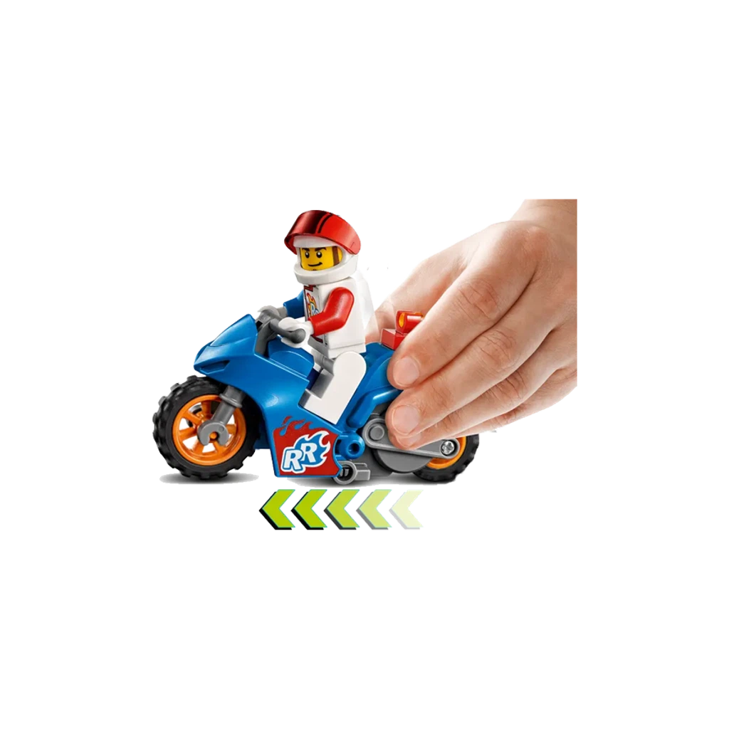 Конструктор LEGO City Stuntz 60298 Реактивный трюковый мотоцикл