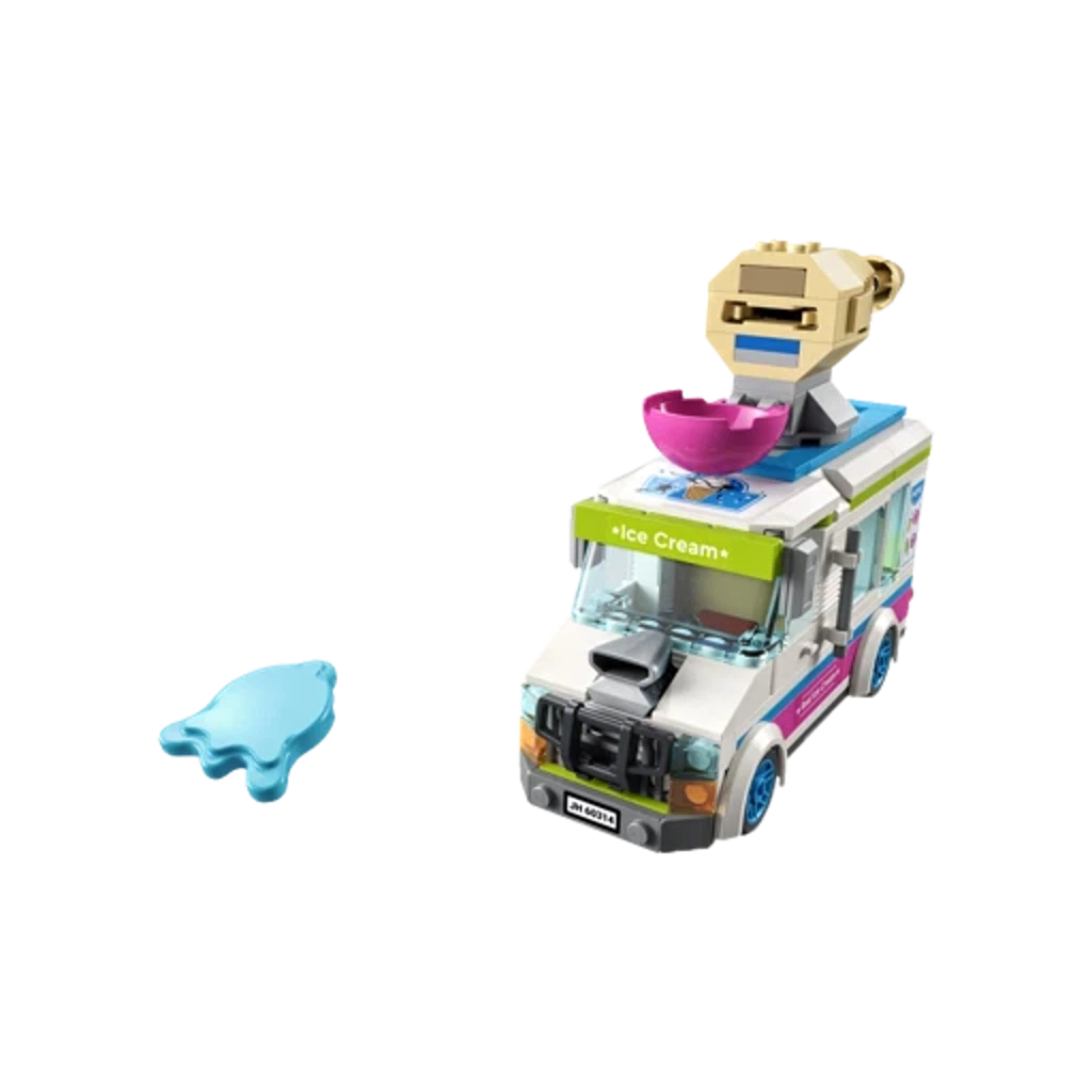 Конструктор LEGO City 60314 Погоня полиции за грузовиком с мороженым
