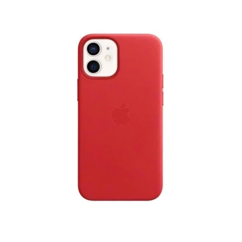 Чехол Leather Case Magsafe с анимацией для iPhone 12