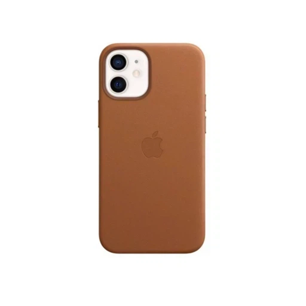 Чехол Leather Case Magsafe с анимацией для iPhone 12