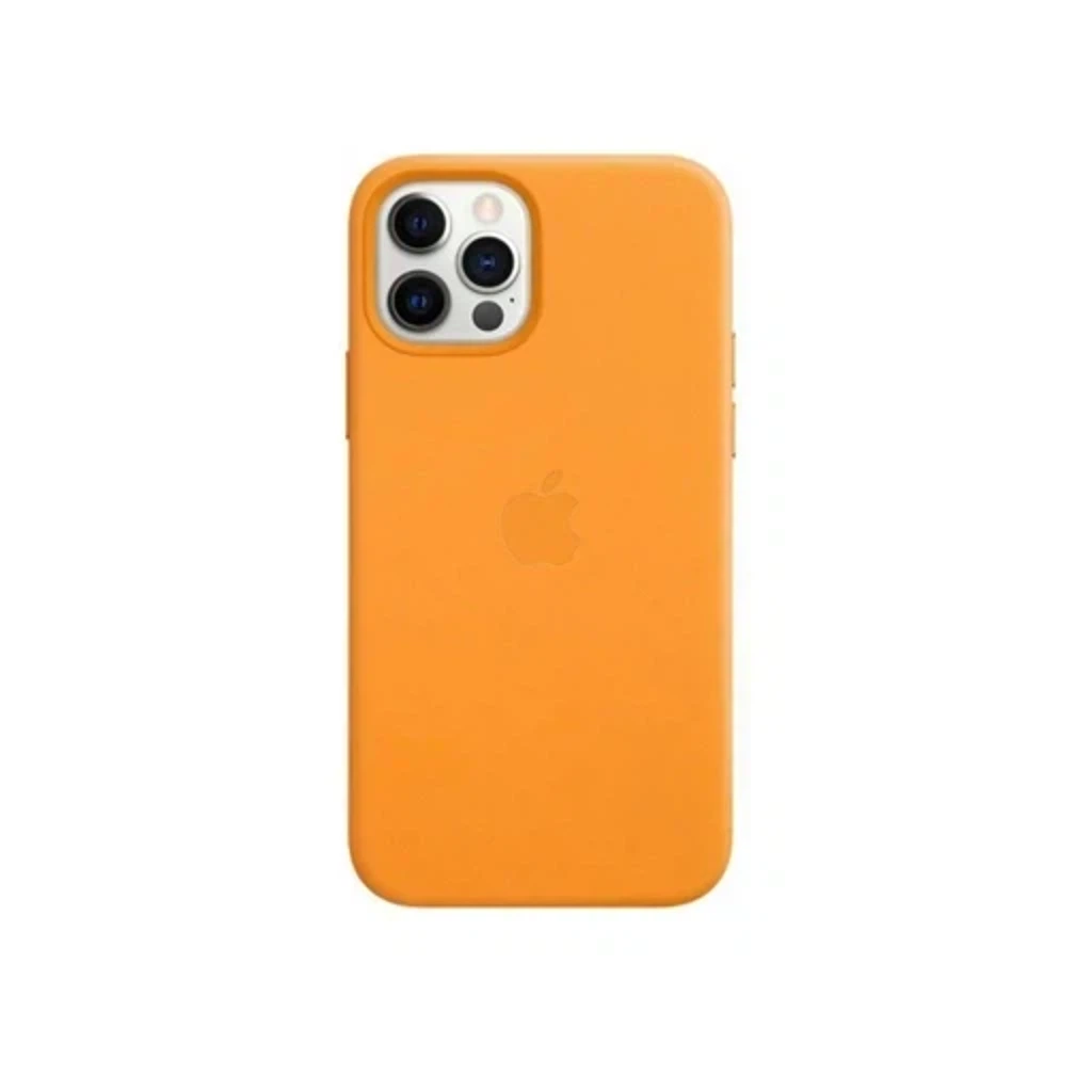 Чехол Leather Case Magsafe с анимацией для iPhone 12 Pro