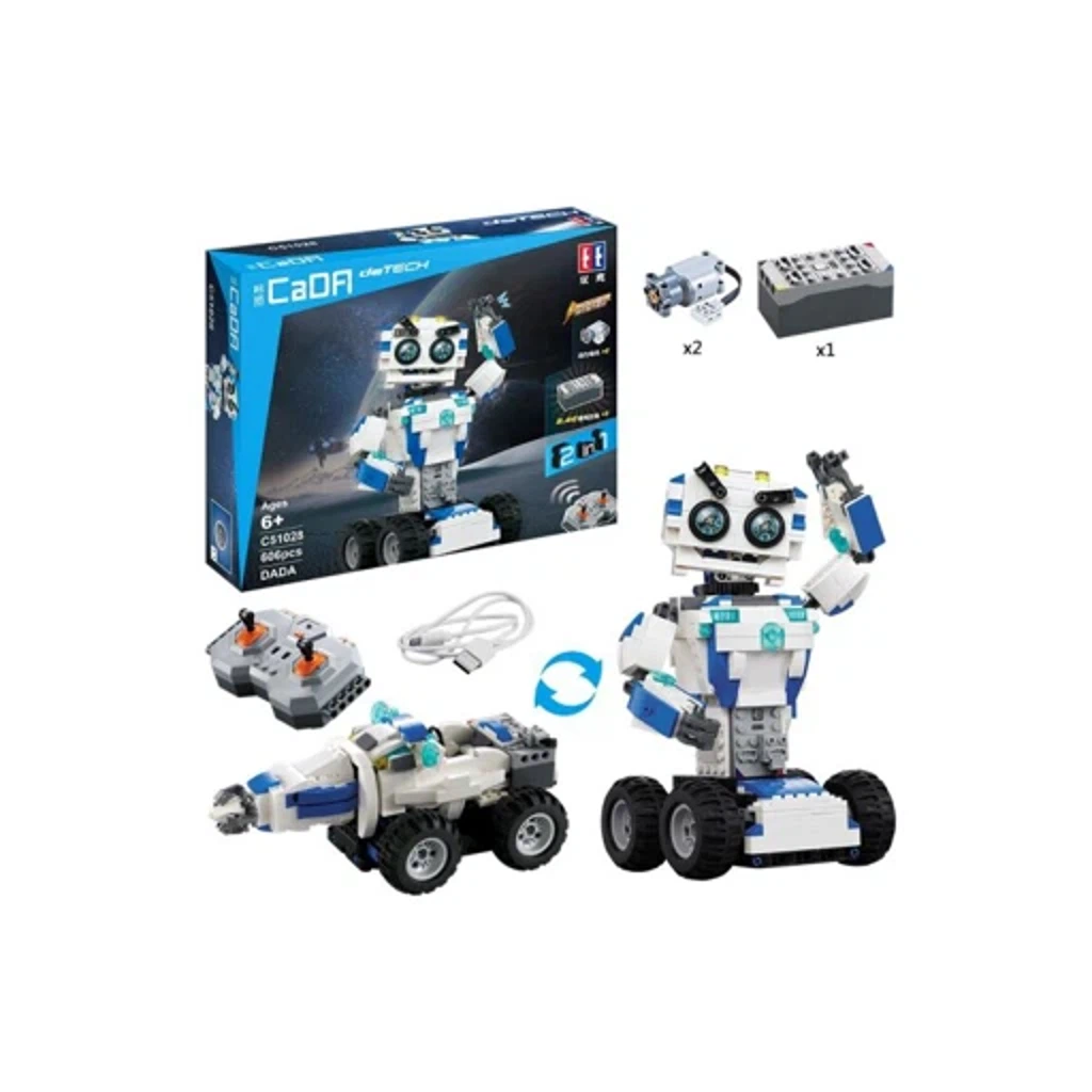 Конструктор CaDa робот 2в1 C51028W на радиоуправлении