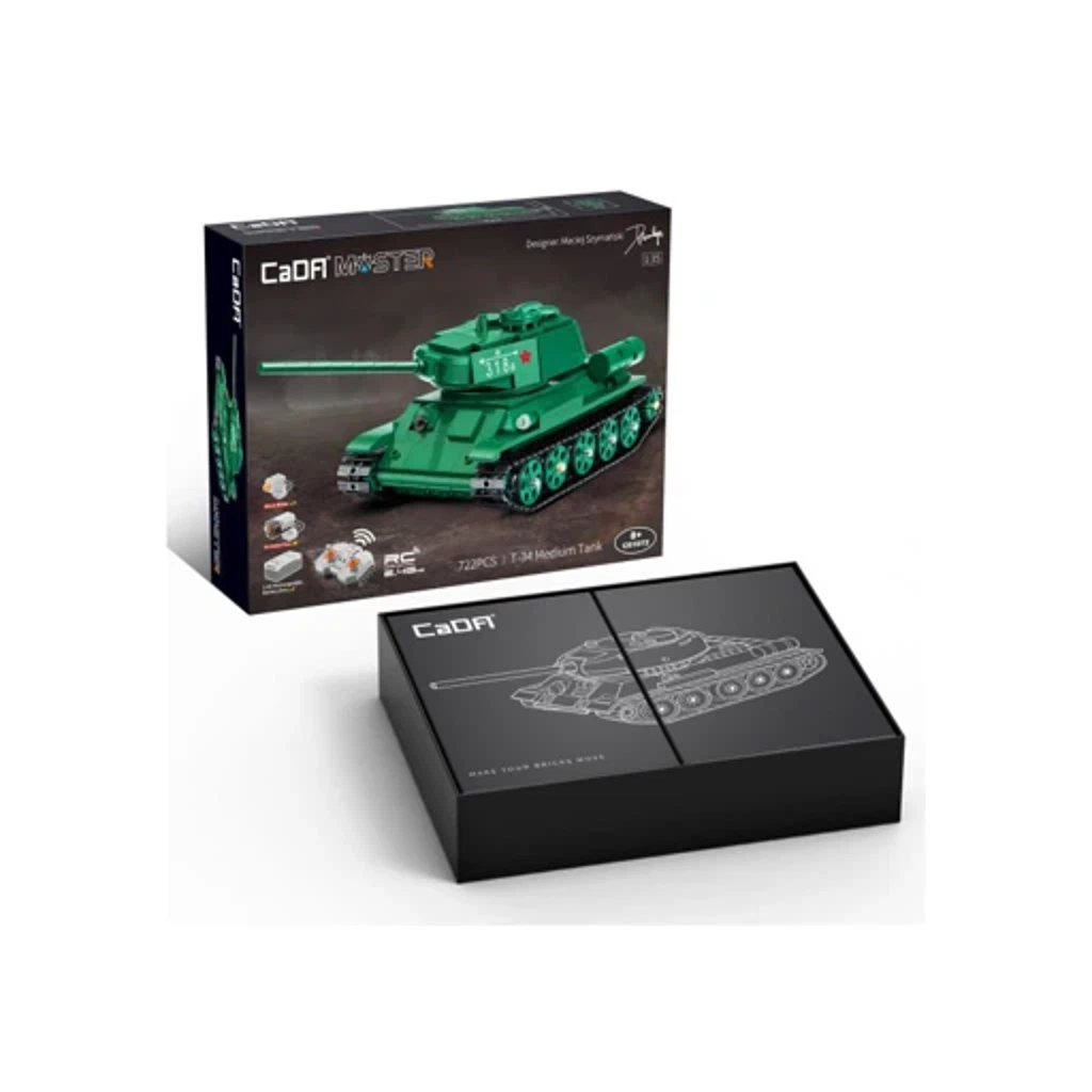 Конструктор CaDa C61072W Танк Т34 на радиоуправлении