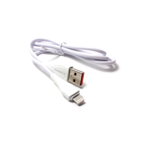 Кабель USB to Lightning Profit LS-661 1м белый