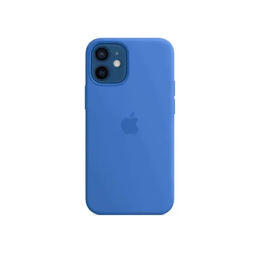 Чехол Silicone Case iPhone 13 Mini (Синий)