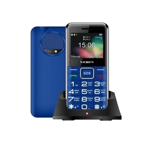Кнопочный телефон TeXet TM-B319 (Blue)