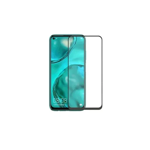 Защитное стекло для Huawei P20 Lite (full glue, 0.3 mm, чёрное)