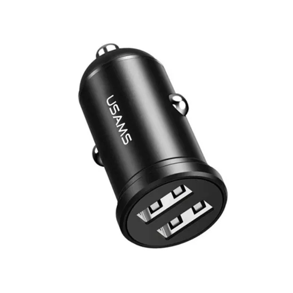 Автомобильное зарядное Usams C20 Mini dual USB Black