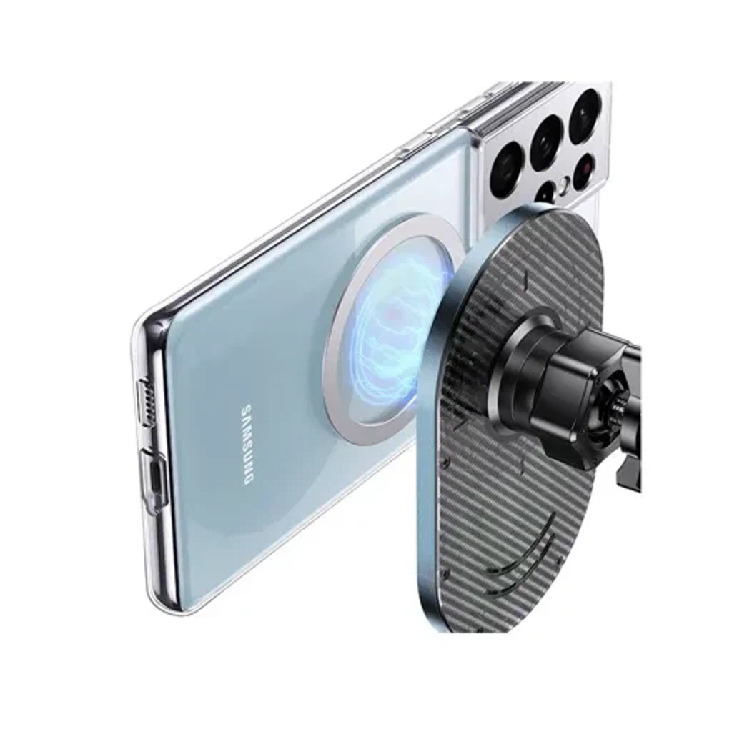 Автомобильный держатель с беспроводной зарядкой USAMS Wireless Charger Magnetic Car Holder CD170DZ01