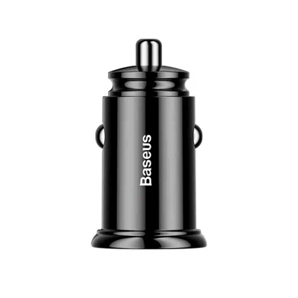 Автомобильное зарядное устройство Baseus Circular Plastic A+A 30W Dual QC3.0 Quick Car Charger