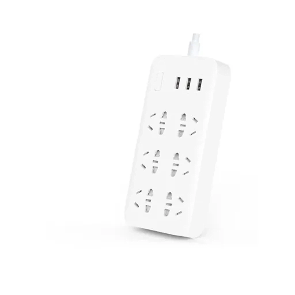 Удлинитель Xiaomi Mi Power Strip 6 розеток + 3 USB White