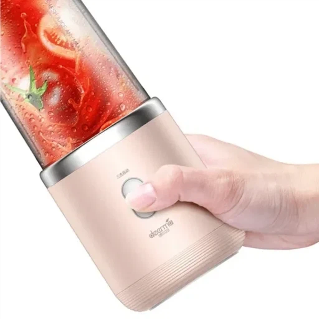 Портативный блендер Xiaomi Deerma Fruit Cup Pink (DEM-NU05)